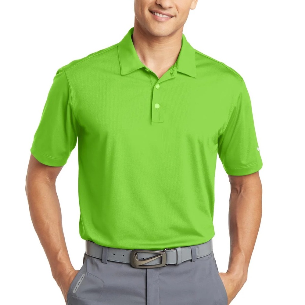 PGA Tour Green Polo Shirt for Casual and Athletic Wear‎